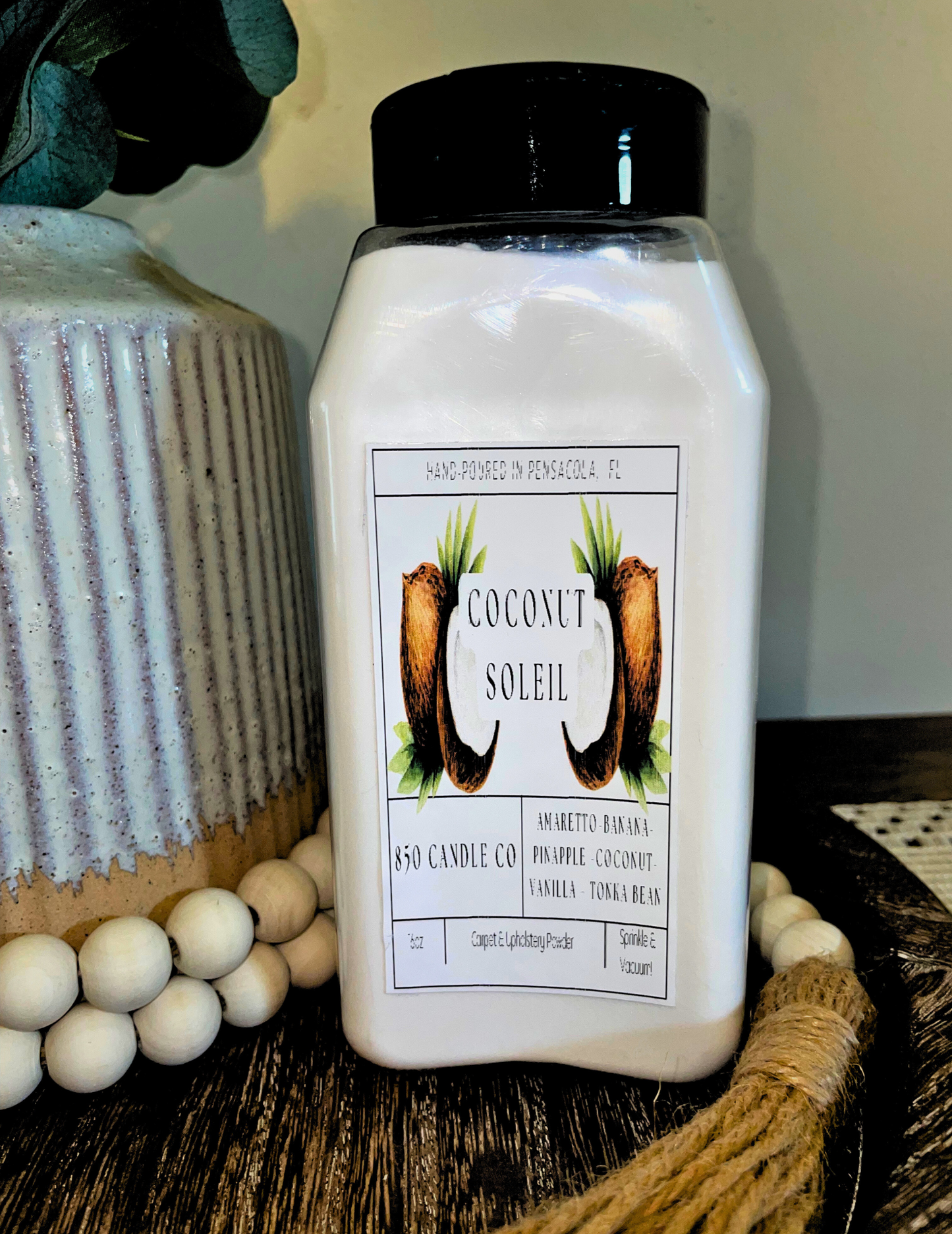 Coconut Soleil Carpet & Upholstery Powder