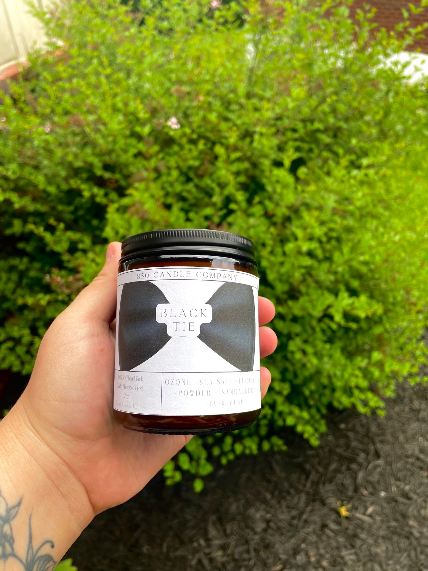 Black Tie Soy Candle
