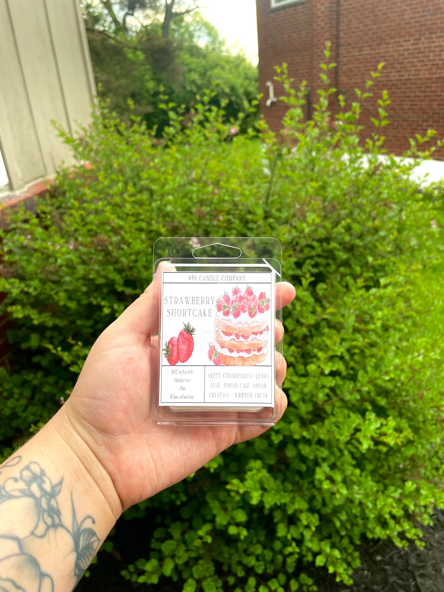 Strawberry Shortcake Wax Melt