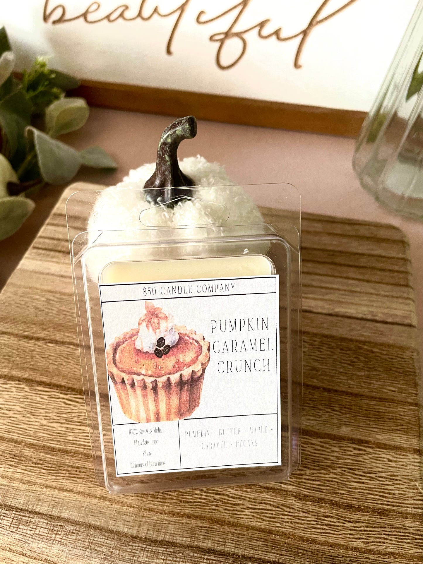 Pumpkin Caramel Crunch Wax Melt