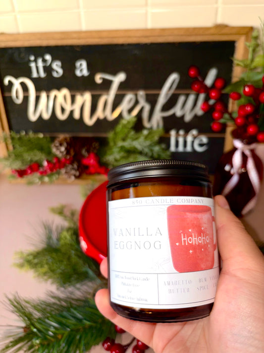 Vanilla Eggnog Soy Candle