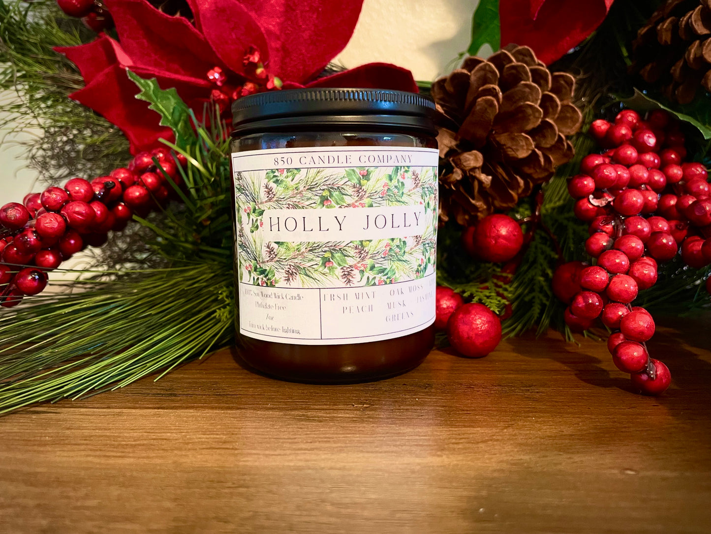 Holly Jolly Soy Candle