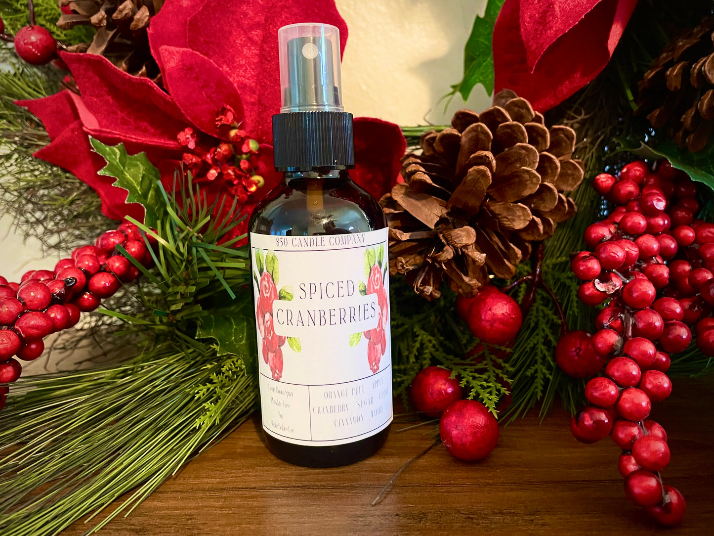 Spiced Cranberries Luxury Room Spray