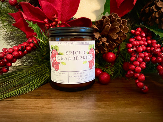 Spiced Cranberries Soy Candle