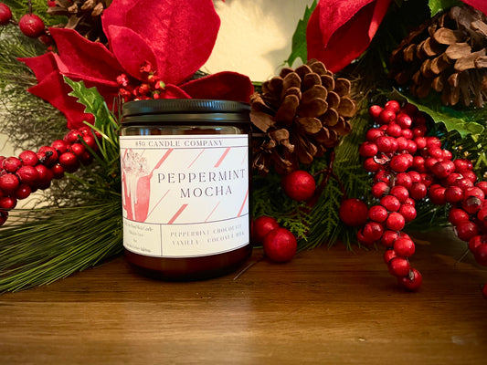 Peppermint Mocha Soy Candle