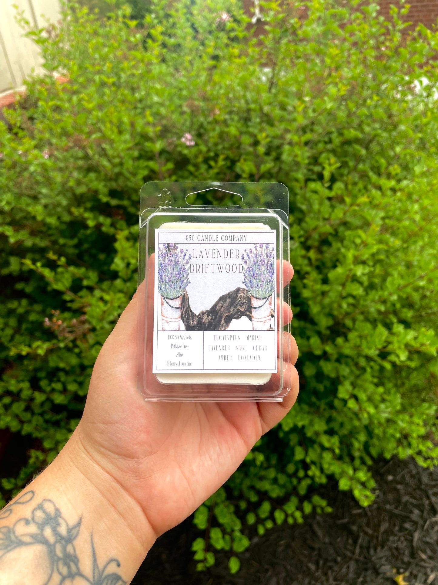 Lavender Driftwood Wax Melt