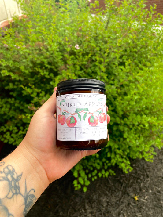 Spiked Apples Soy Candle