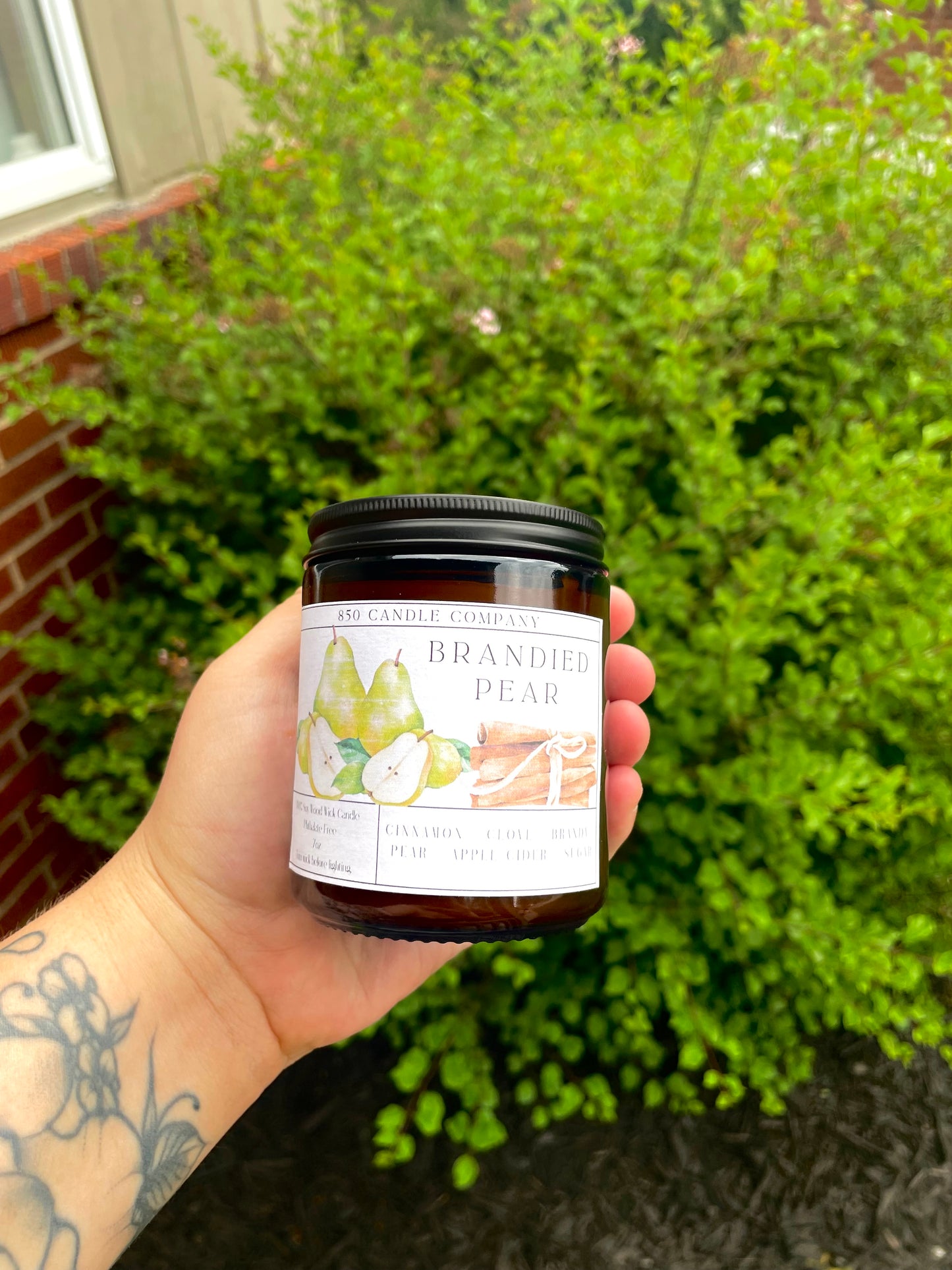 Brandied Pear Soy Candle