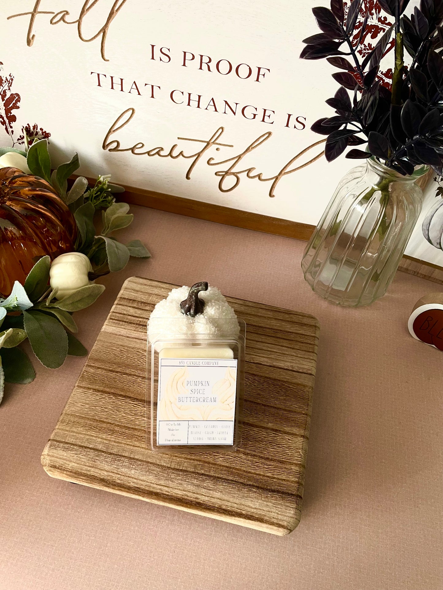 Pumpkin Spice Buttercream Wax Melt