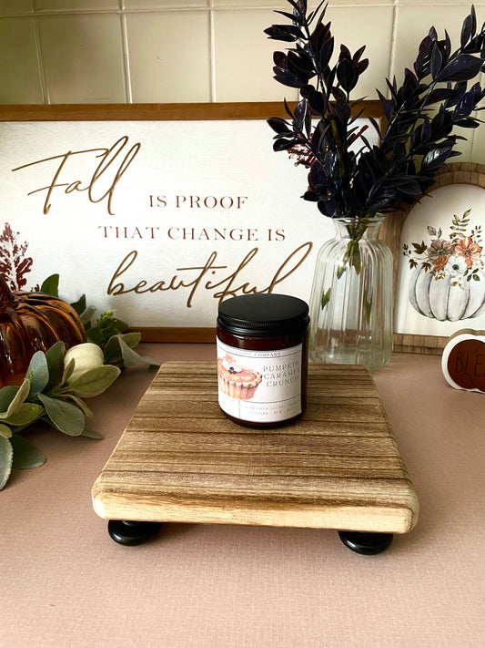 Pumpkin Caramel Crunch Soy Candle