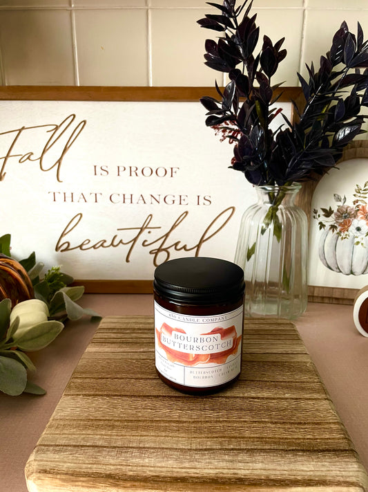 Bourbon Butterscotch Soy Candle